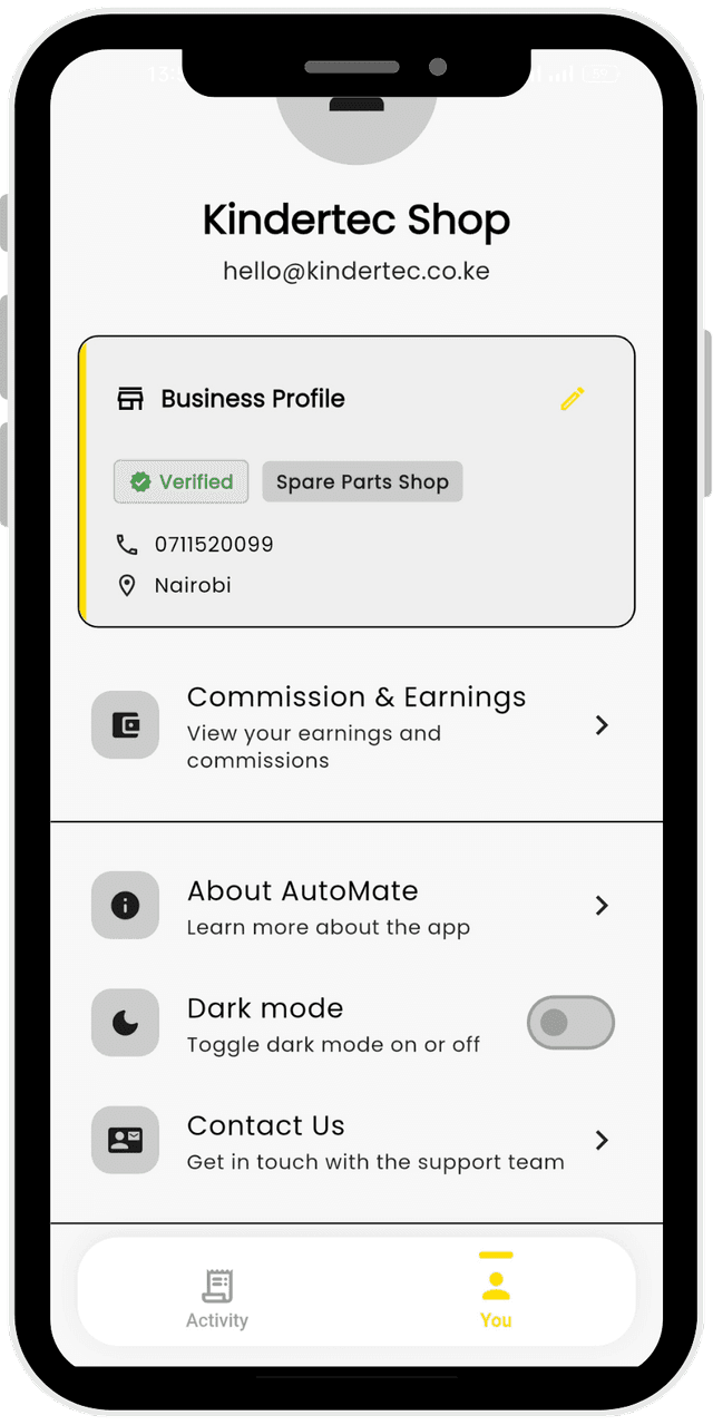 AutoMate screenshot.